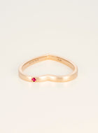 Heart K18 Ring [Funny Series]