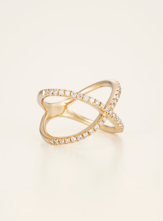 Infini K18 Diamond Ring [Diamond Series]