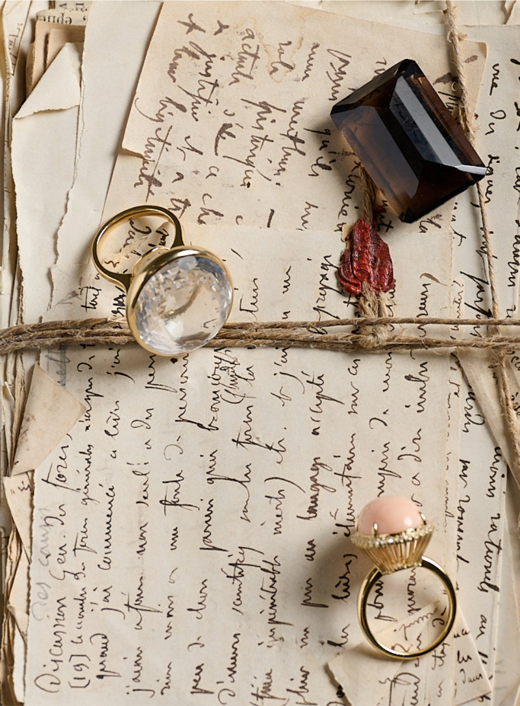 Candy K18 Stone Ring [Stone Series]