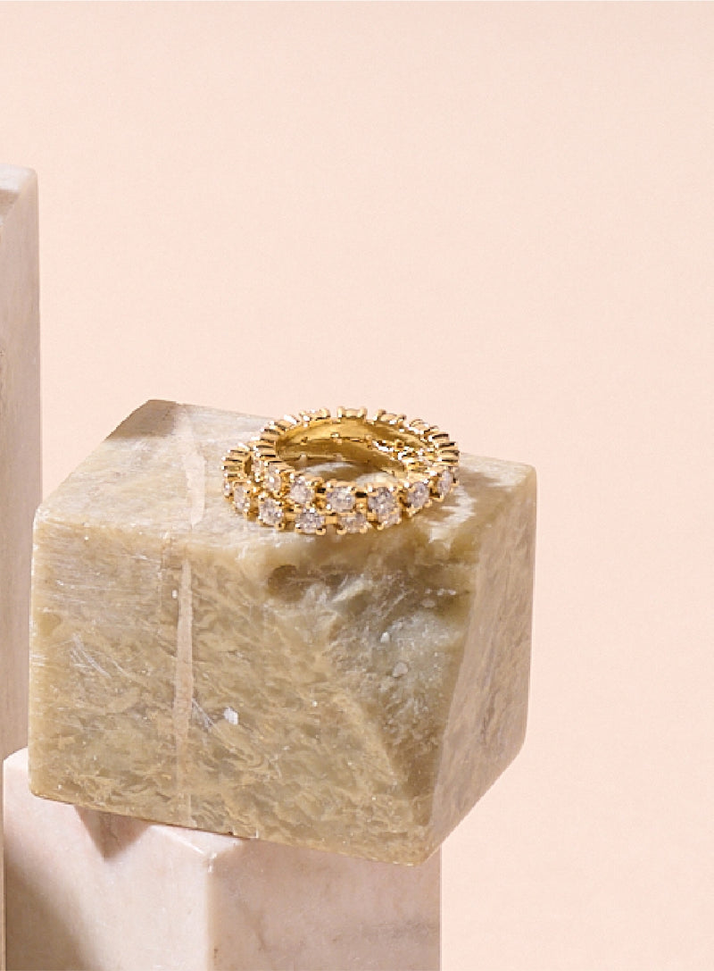 Power Eternity K18 Diamond Ring [Diamond Series]