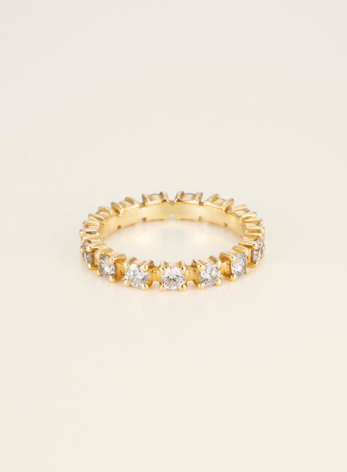 Power Eternity K18 Diamond Ring [Diamond Series]