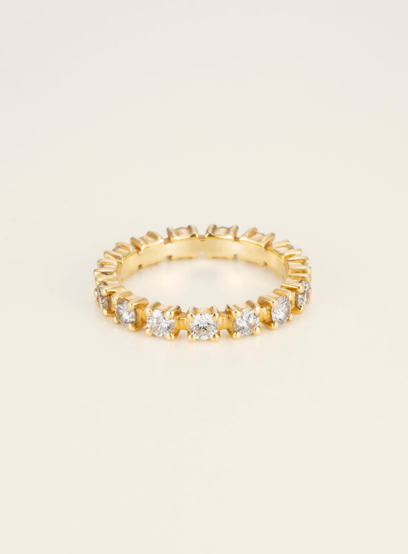 Power Eternity K18 Diamond Ring [Diamond Series]