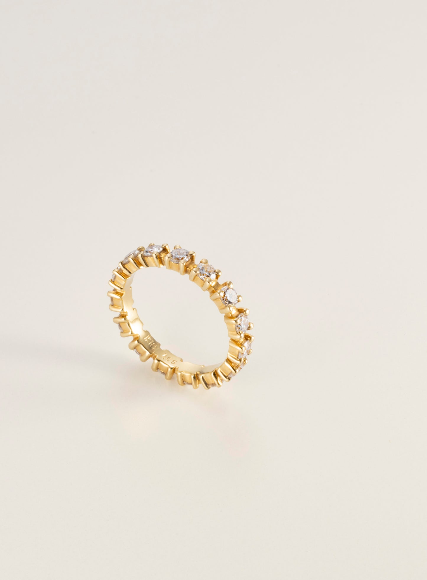 Power Eternity K18 Diamond Ring [Diamond Series]