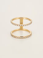 Two K18 Diamond Ring [Diamond Series]