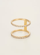 Two K18 Diamond Ring [Diamond Series]