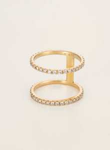 Two K18 Diamond Ring [Diamond Series]
