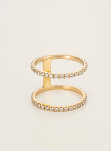 Two K18 Diamond Ring [Diamond Series]