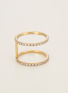 Two K18 Diamond Ring [Diamond Series]